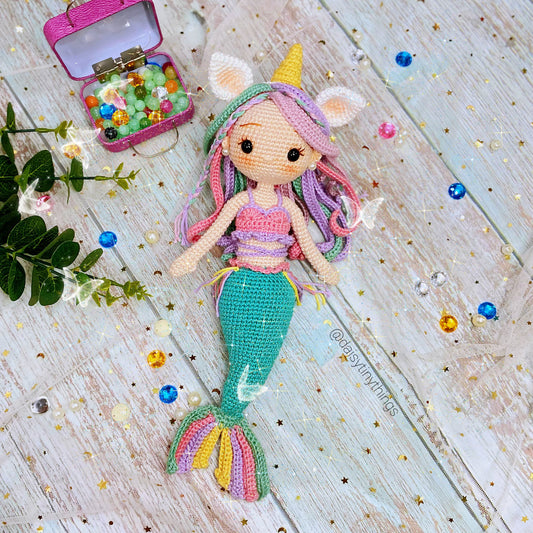 Rosie the Mermaid Unicorn doll